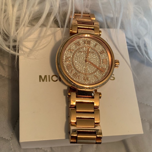 Rose Gold Michael Kors Watch main image 4